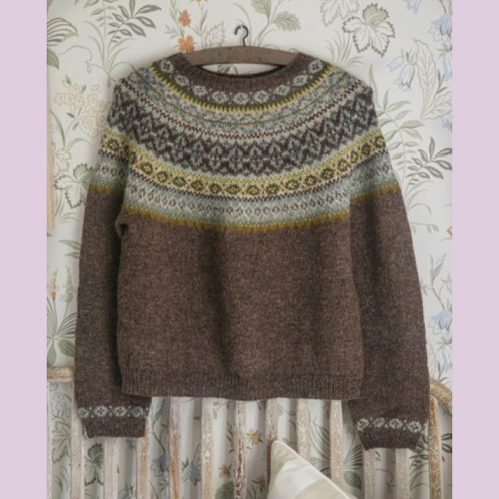 Agnes Pullover by Kristin Wiola Ødegård in Finullgarn