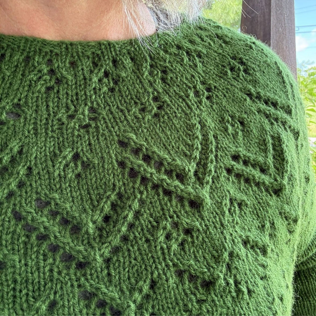 Beauly Sweater by Corinne Tomlinson in Rauma Strikkegarn
