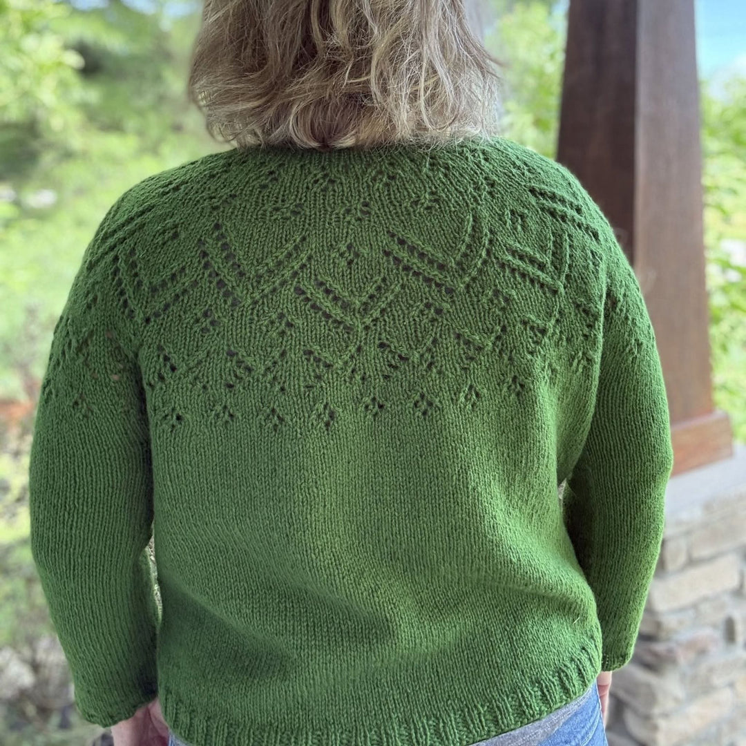 Beauly Sweater by Corinne Tomlinson in Rauma Strikkegarn