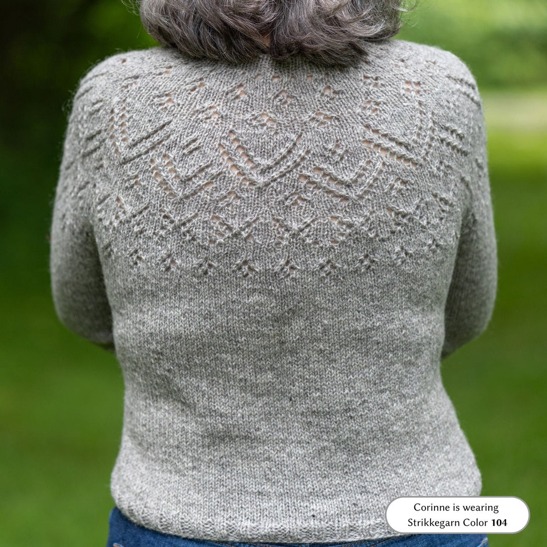 Beauly Sweater by Corinne Tomlinson in Rauma Strikkegarn
