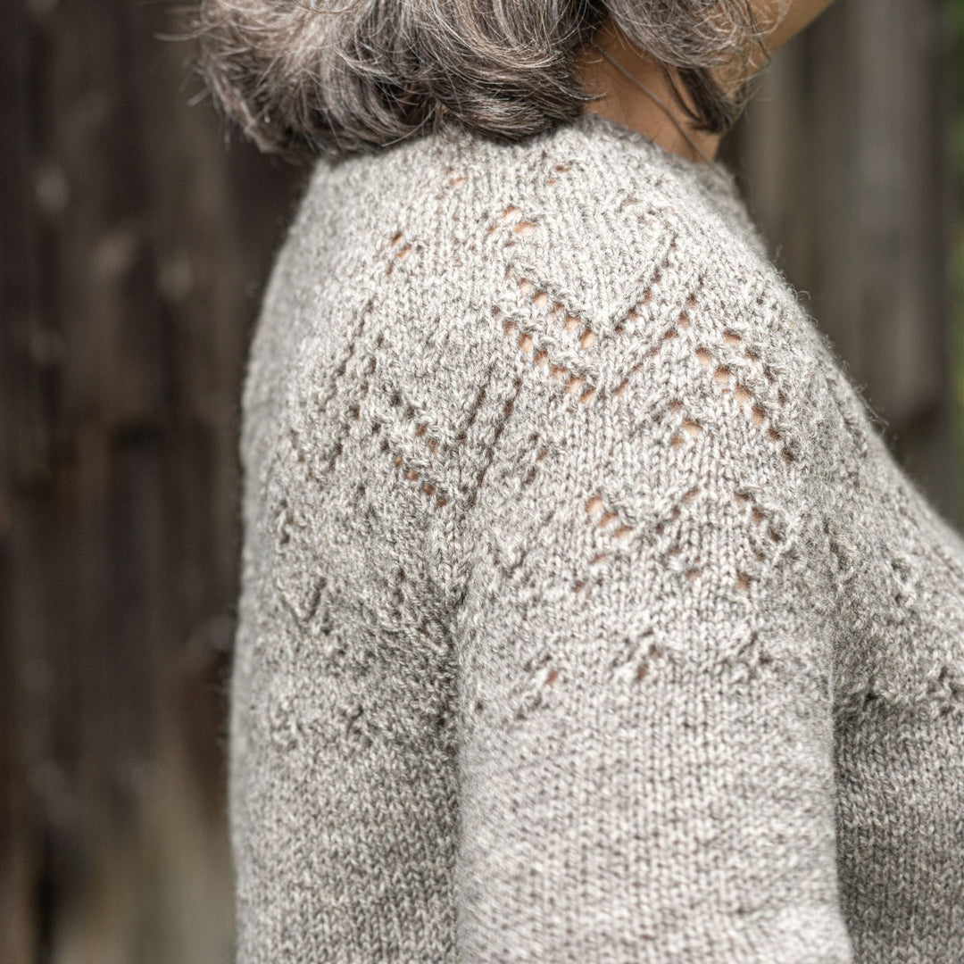 Beauly Sweater by Corinne Tomlinson in Rauma Strikkegarn