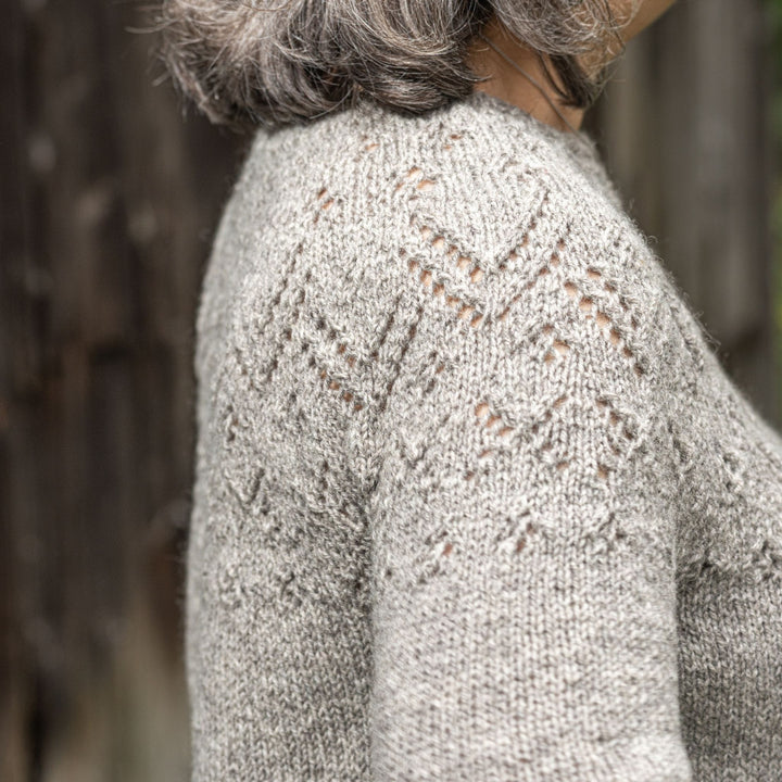 Beauly Sweater by Corinne Tomlinson in Rauma Strikkegarn
