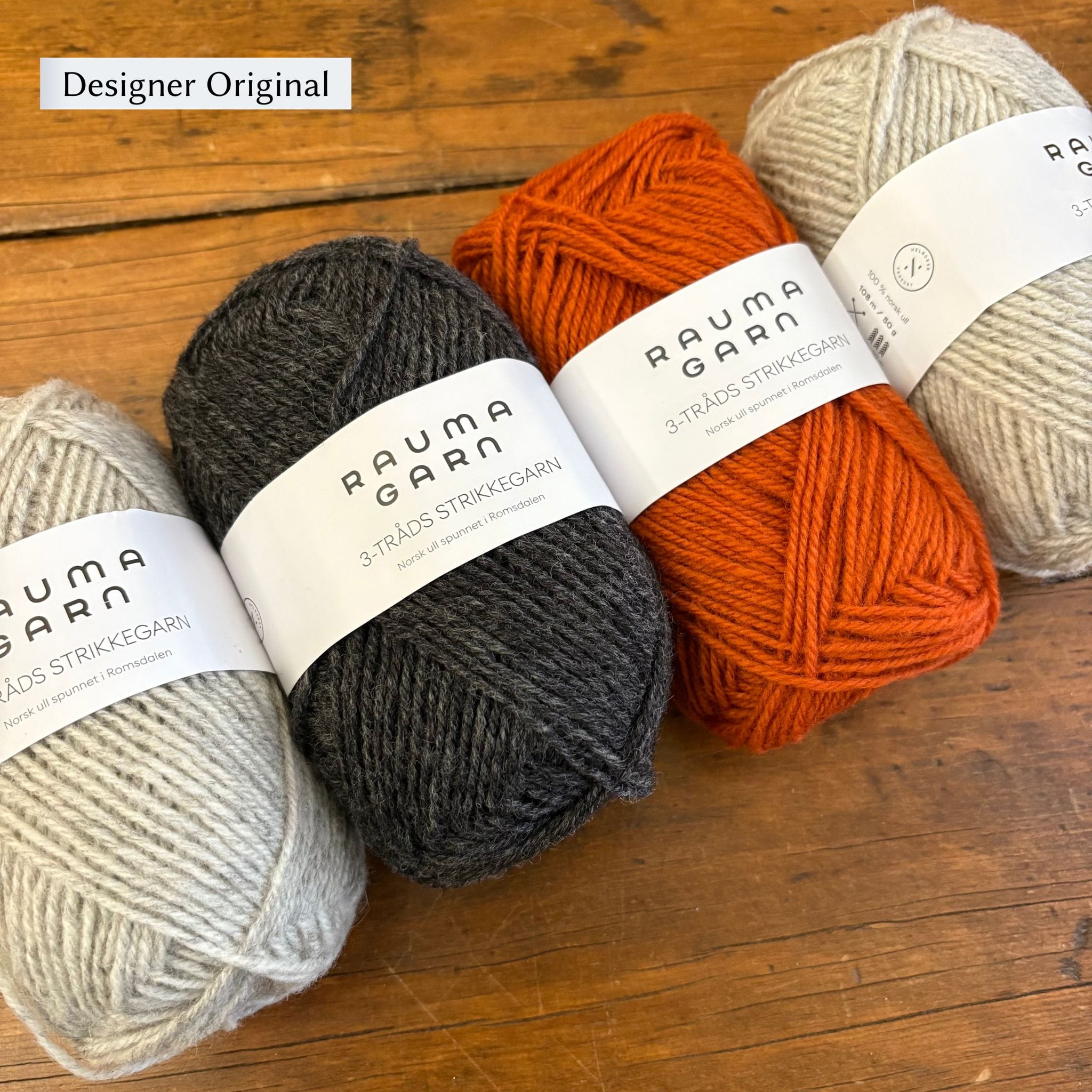 Tórshavn Mittens by Norman Schwarze in Strikkegarn