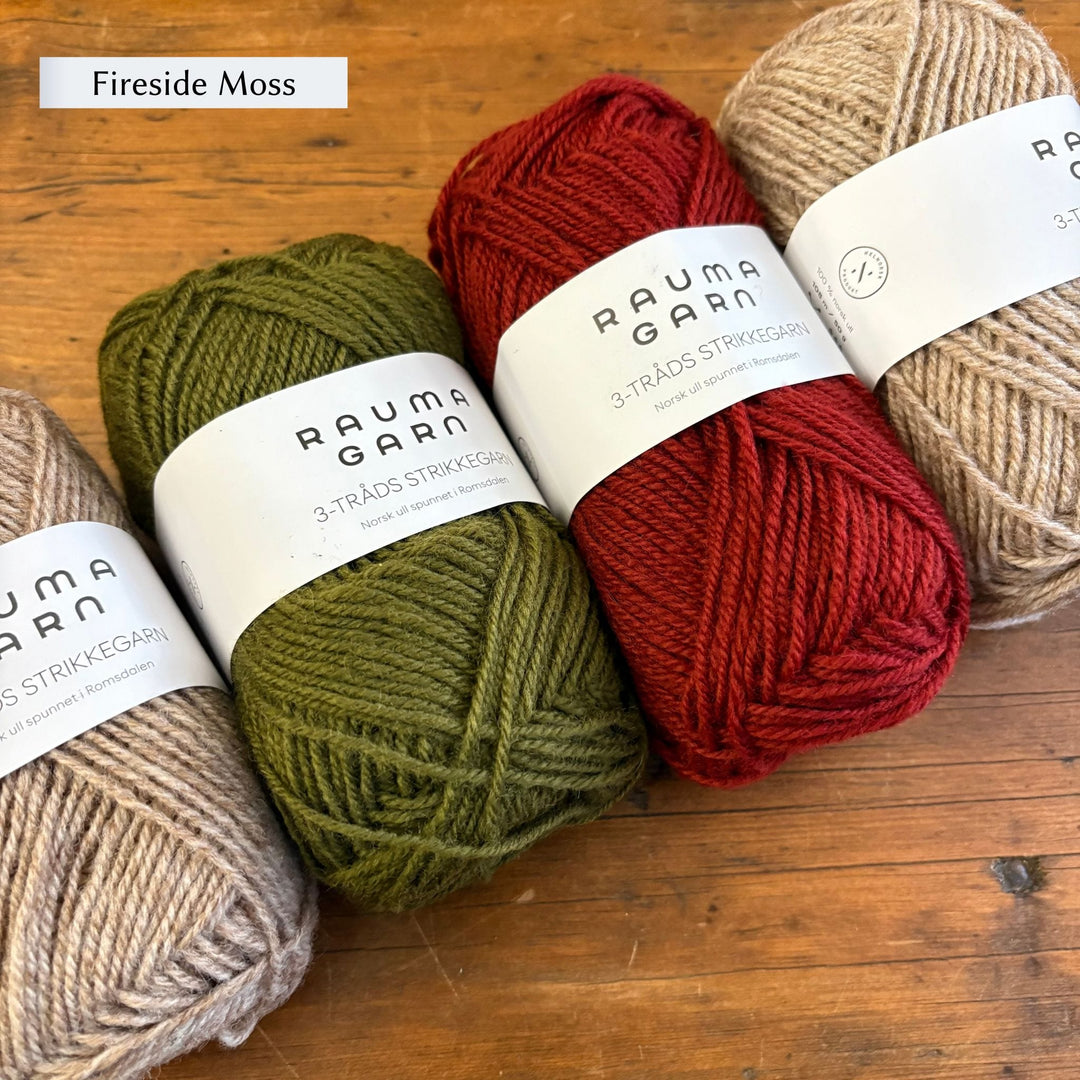 Tórshavn Mittens by Norman Schwarze in Strikkegarn