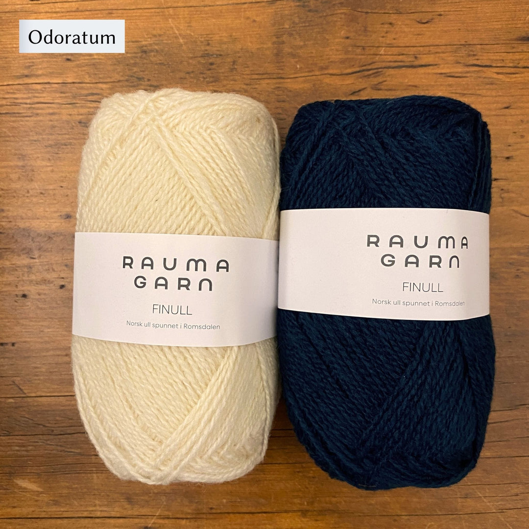 Galium Tam, Cowl, & Mittens by Virginia Sattler-Reimer in Rauma Finullgarn