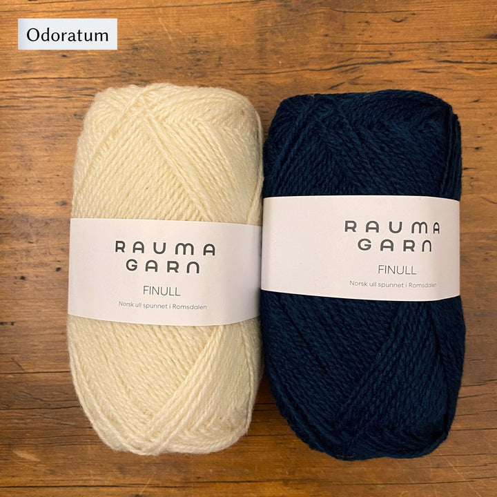 Galium Tam, Cowl, & Mittens by Virginia Sattler-Reimer in Rauma Finullgarn