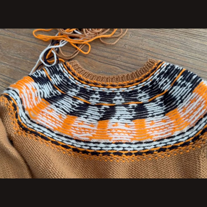 PumCat Sweater by Renarde Endormie in Strikkegarn