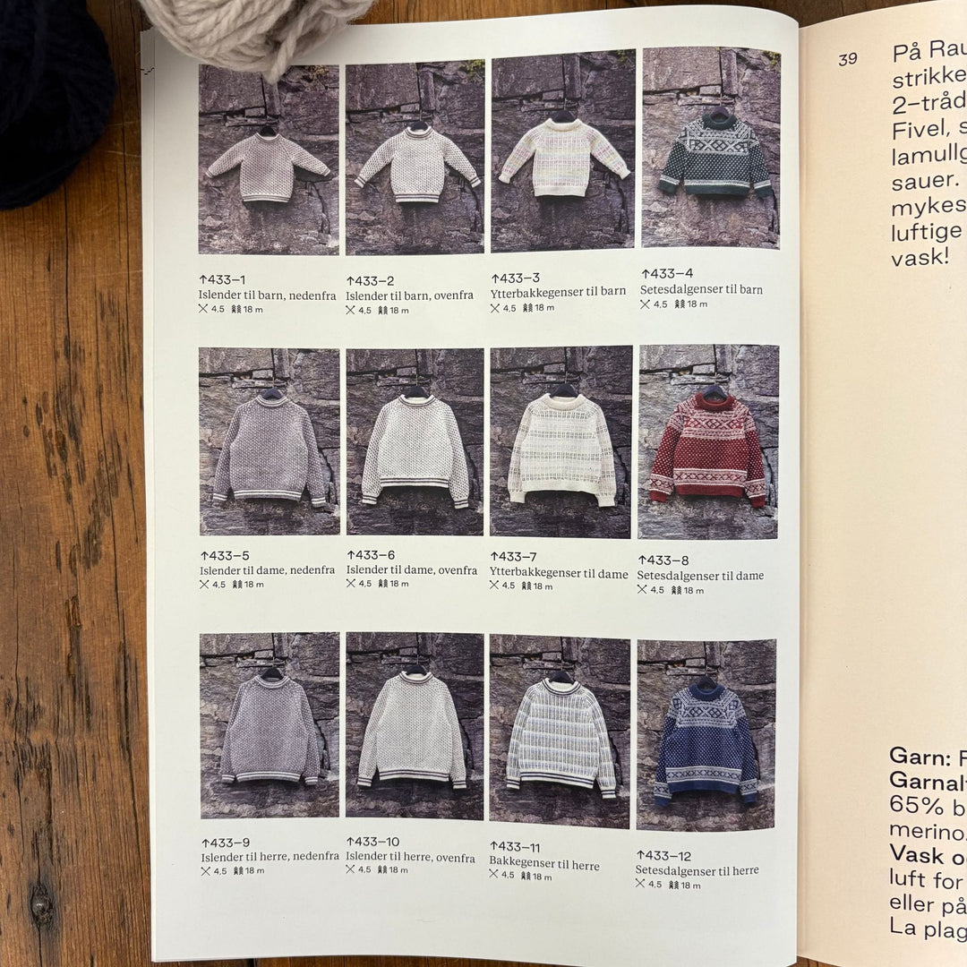 Rauma Pattern Book 433: Fivel Klassikere (Classics in Fivel)