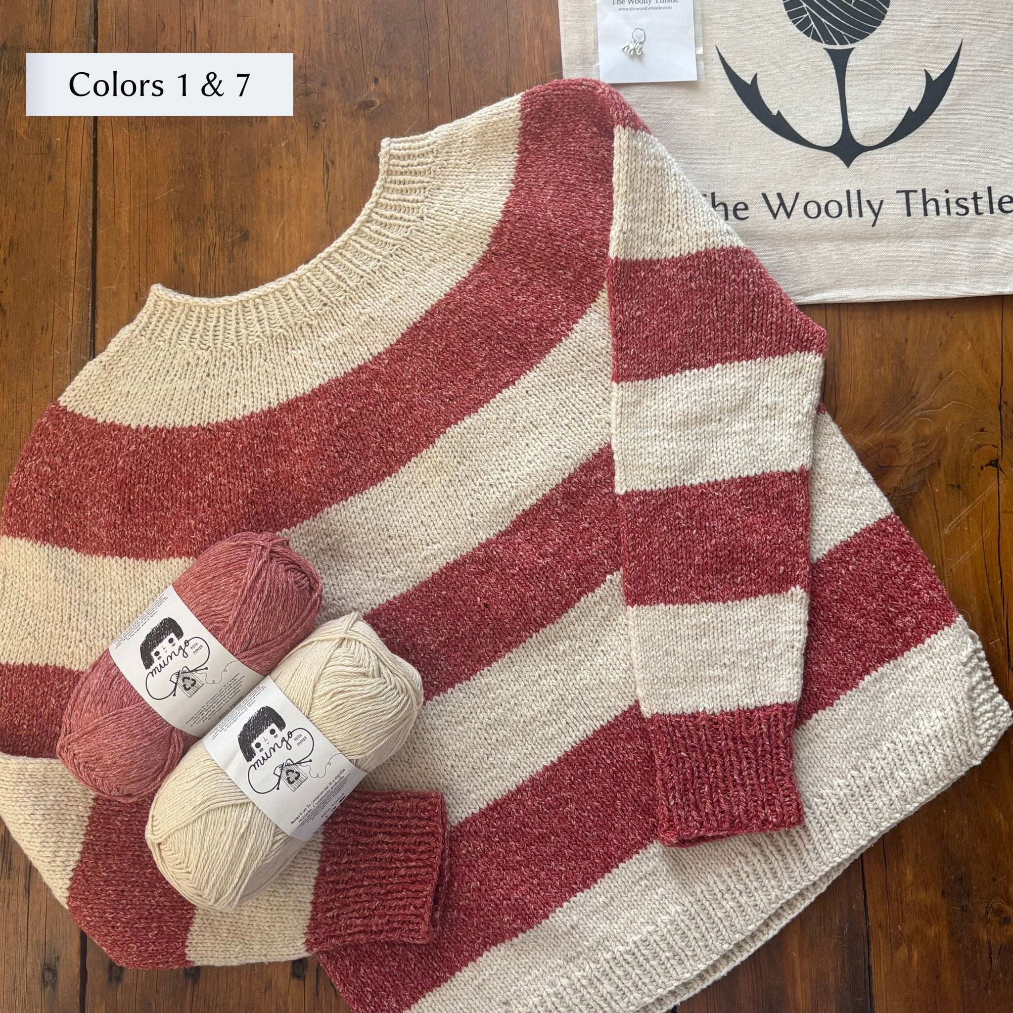 Super Simple Summer Sweater by Joji Locatelli in Retrosaria Mungo