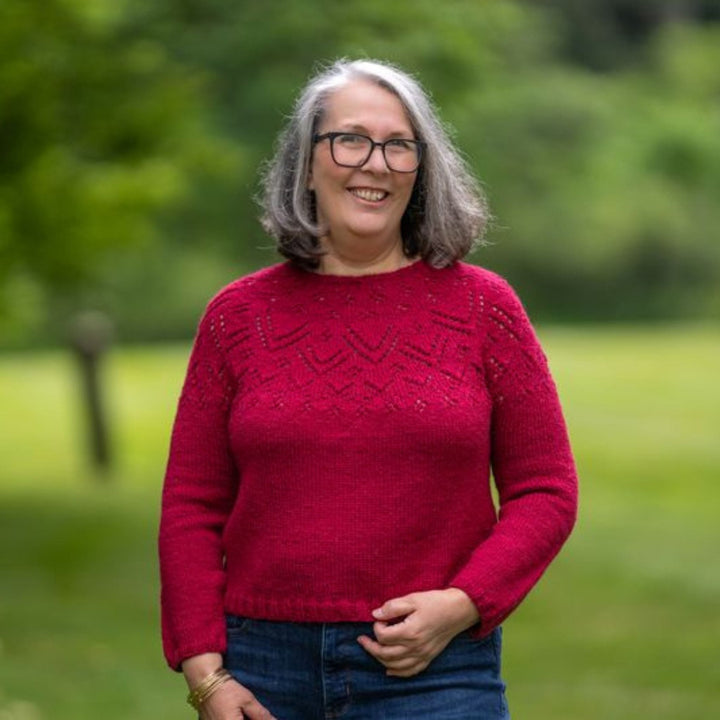 Beauly Sweater by Corinne Tomlinson in Sandnes Garn Peer Gynt