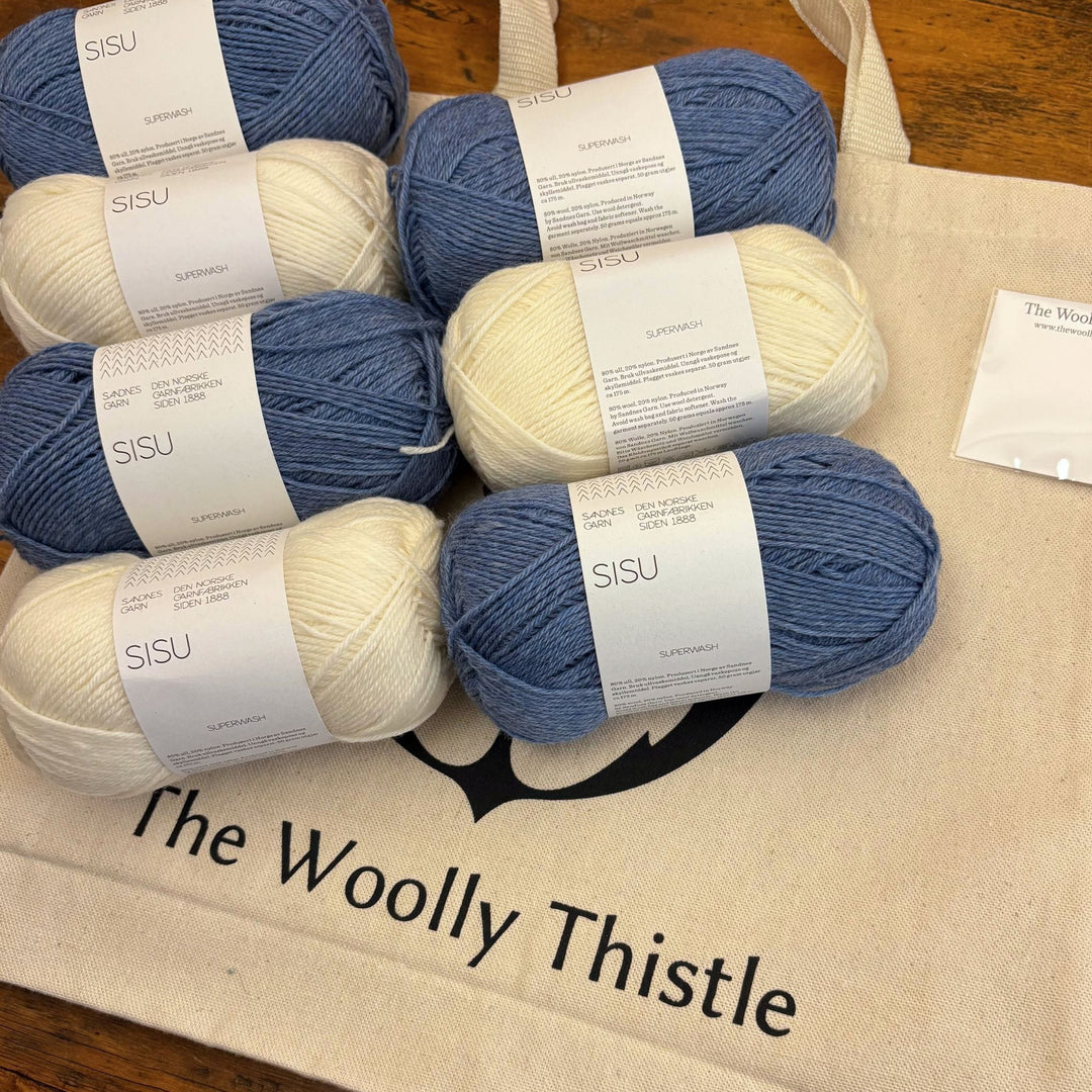 Flower Cardigan in Sandnes Garn Sisu