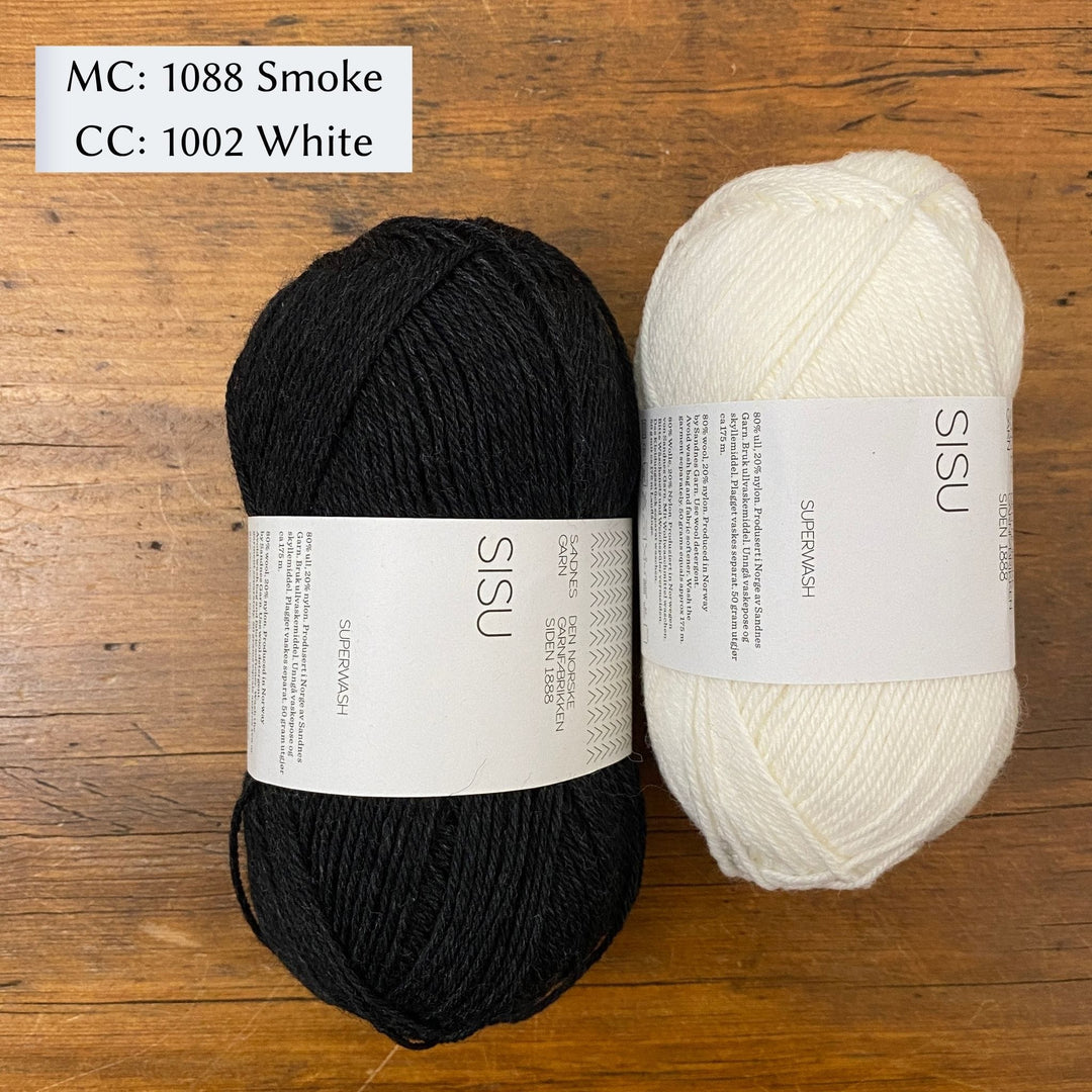 Spooktacular Socks by Stone Knits in Sisu