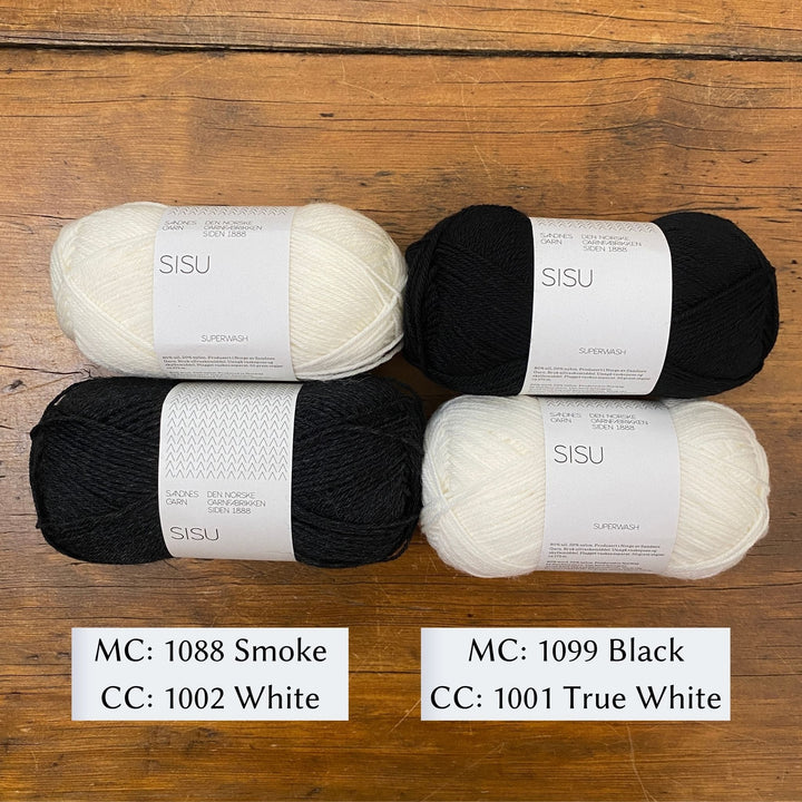 Spooktacular Socks by Stone Knits in Sisu
