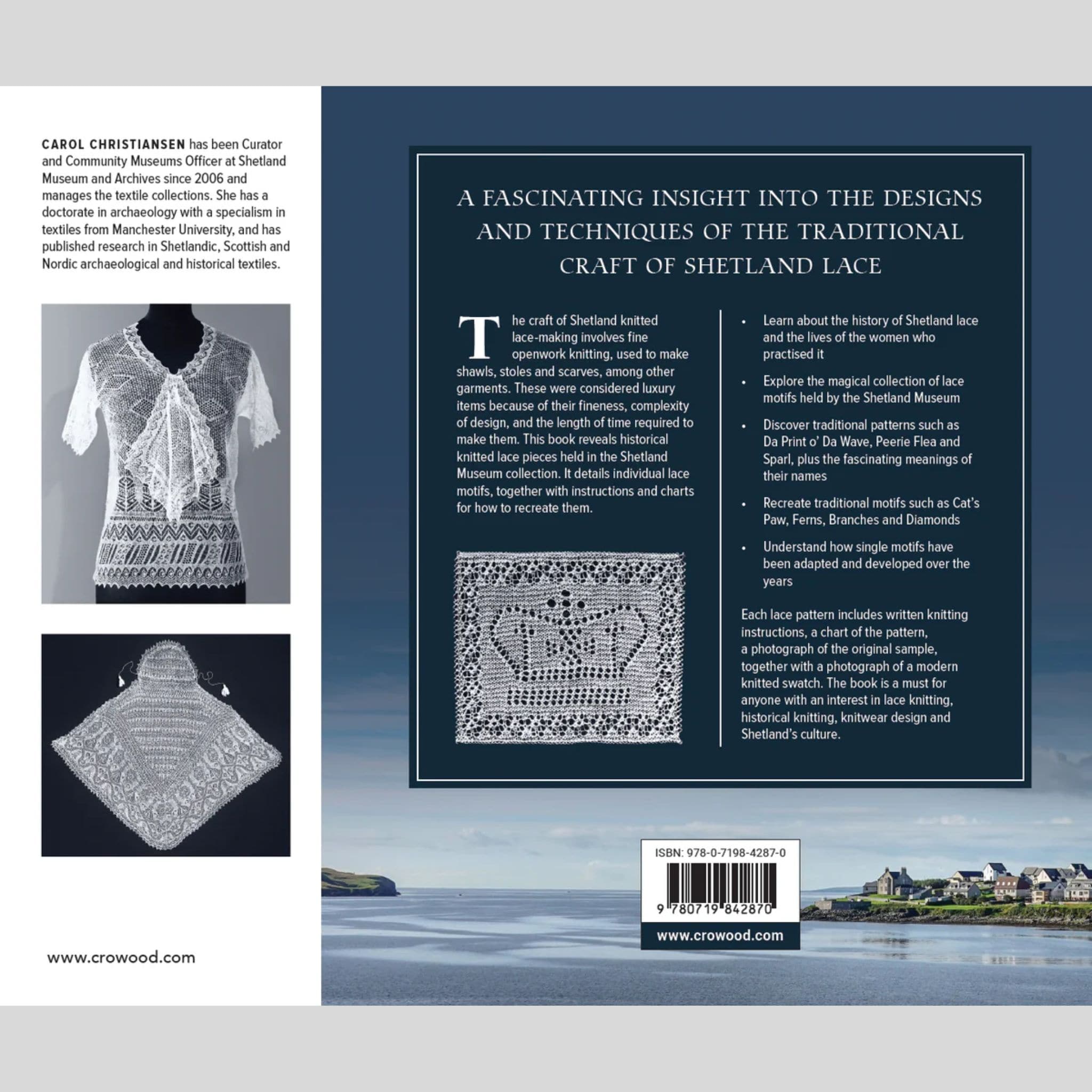 Shetland Fine Lace Knitting by Carol Christiansen – The Woolly Thistle