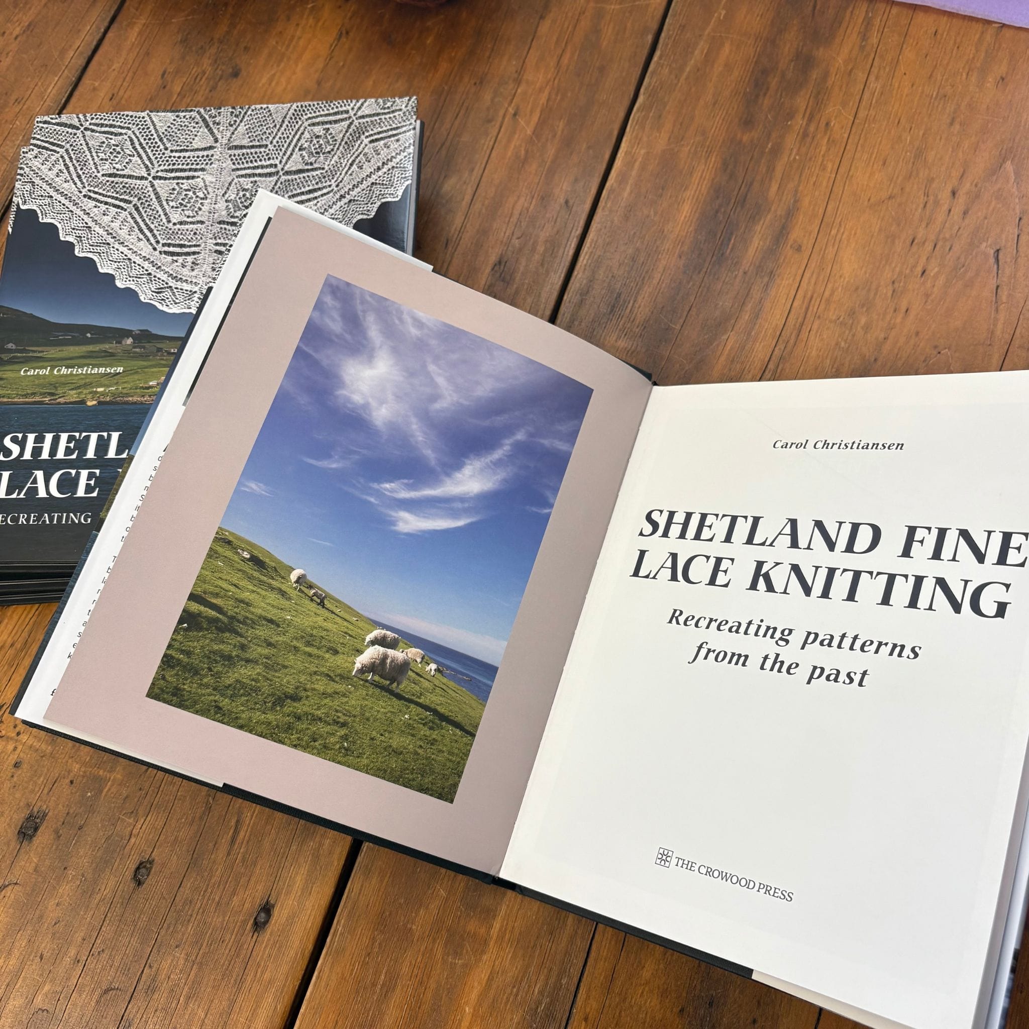 Shetland Fine Lace Knitting by Carol Christiansen – The Woolly Thistle