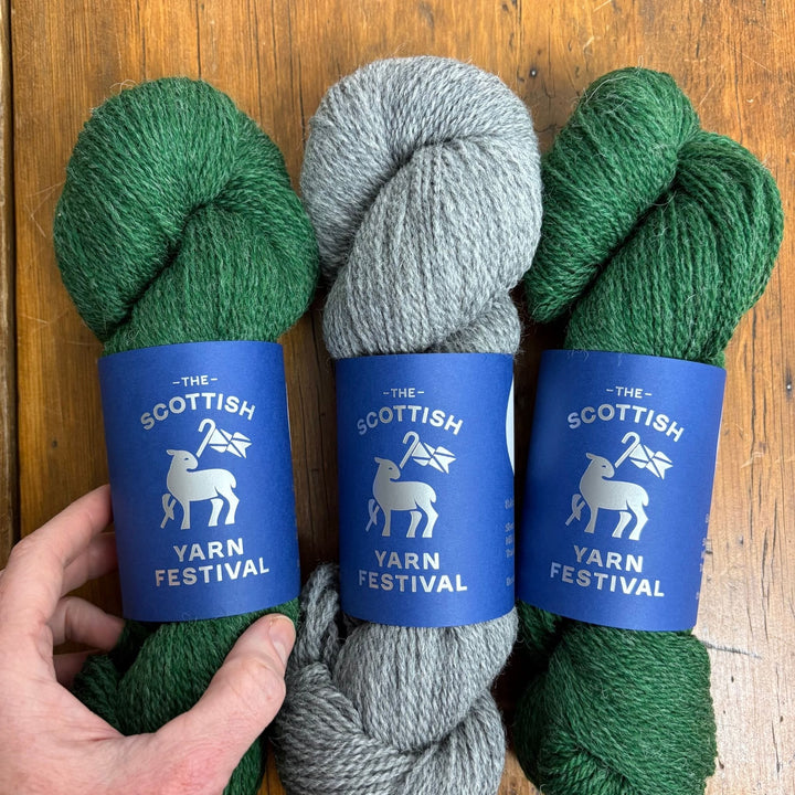 Forest Keys Vest by Teti Lutsak in Scottish Yarn Festival 4ply