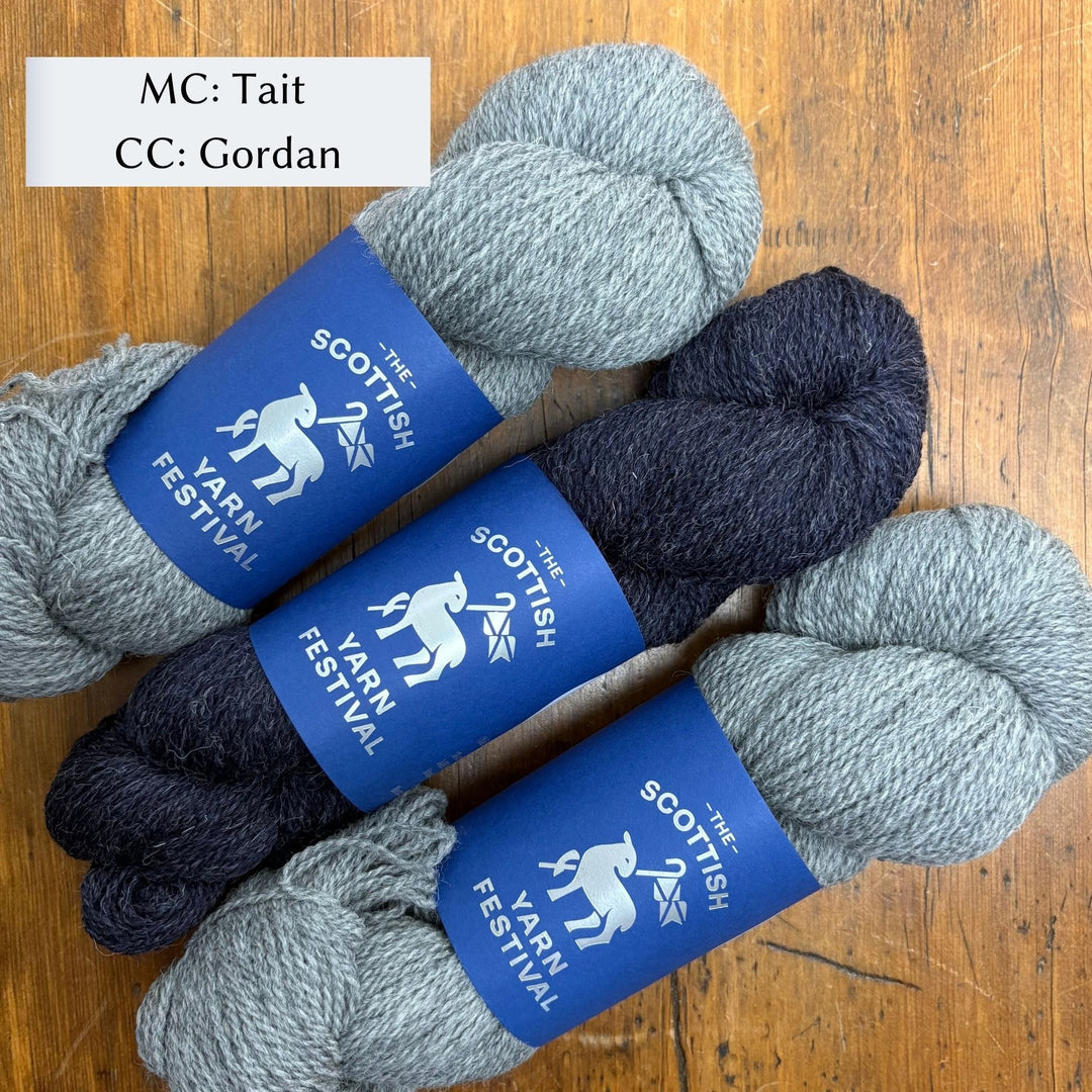 Forest Keys Vest by Teti Lutsak in Scottish Yarn Festival 4ply