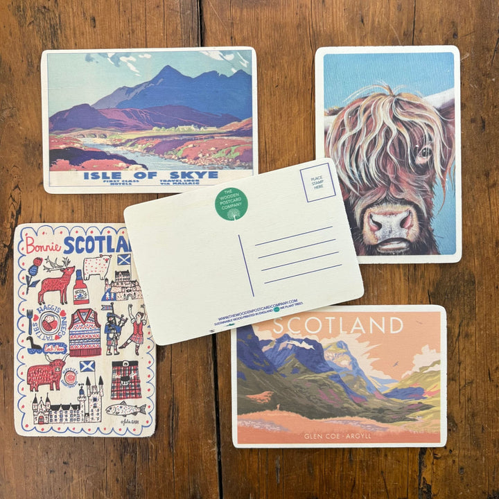 Wooden Postcard