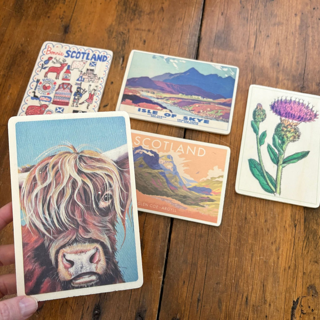 Wooden Postcard