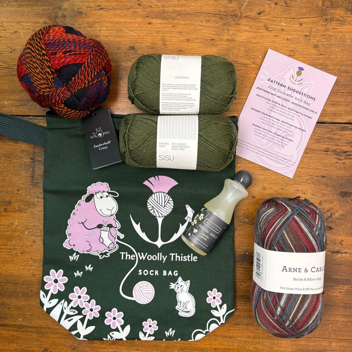 2026 Sock Bag - Sockrates (Green)