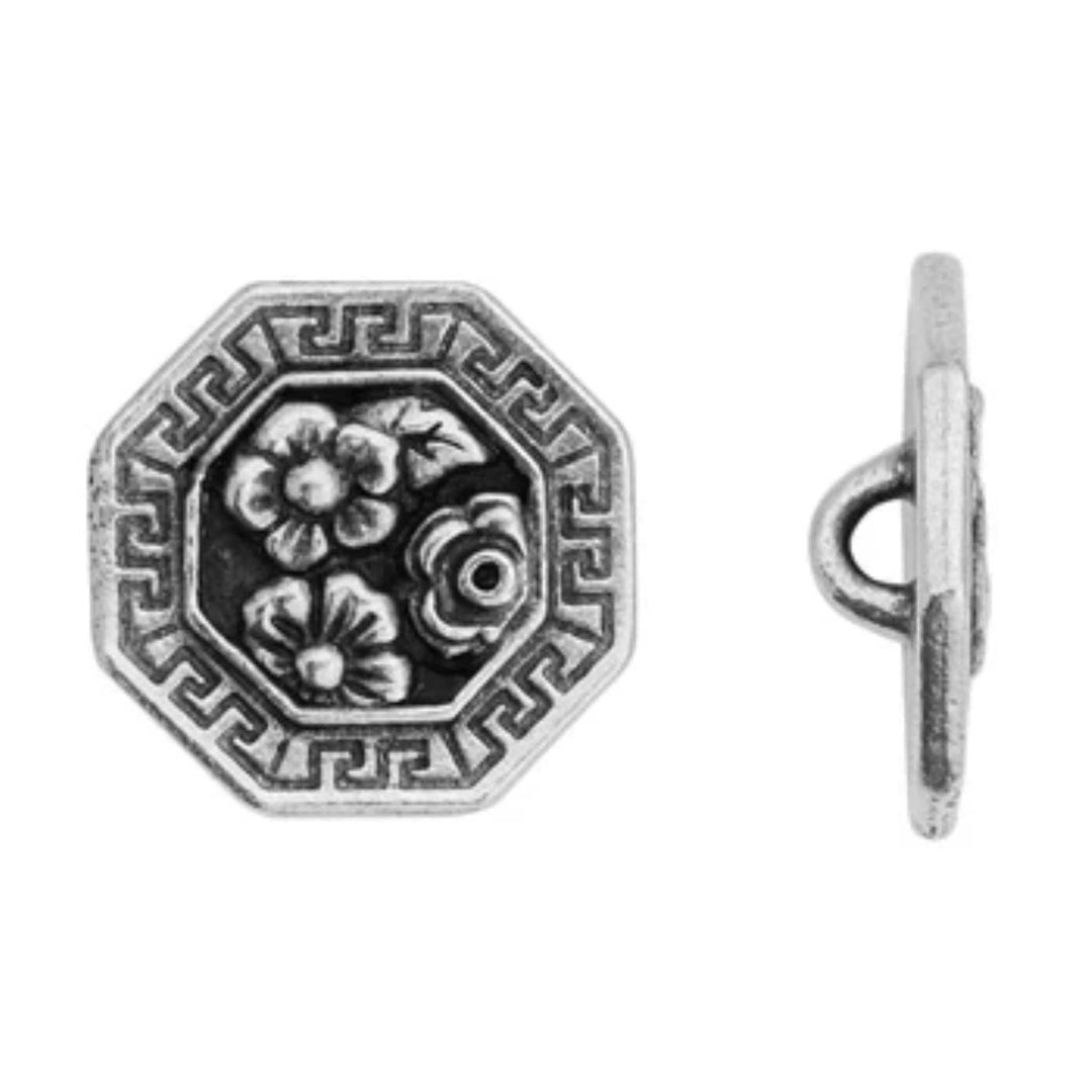 Pewter Buttons - Pack of 3