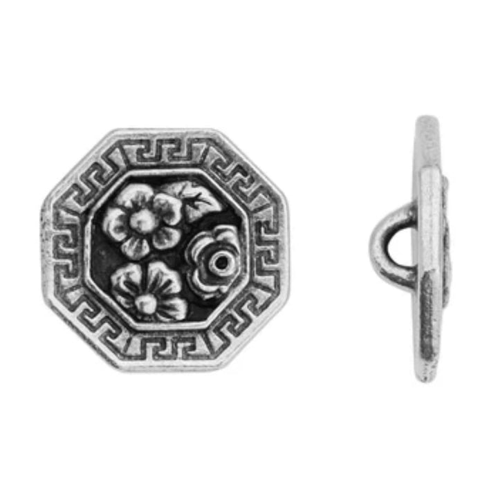 Pewter Buttons - Pack of 3