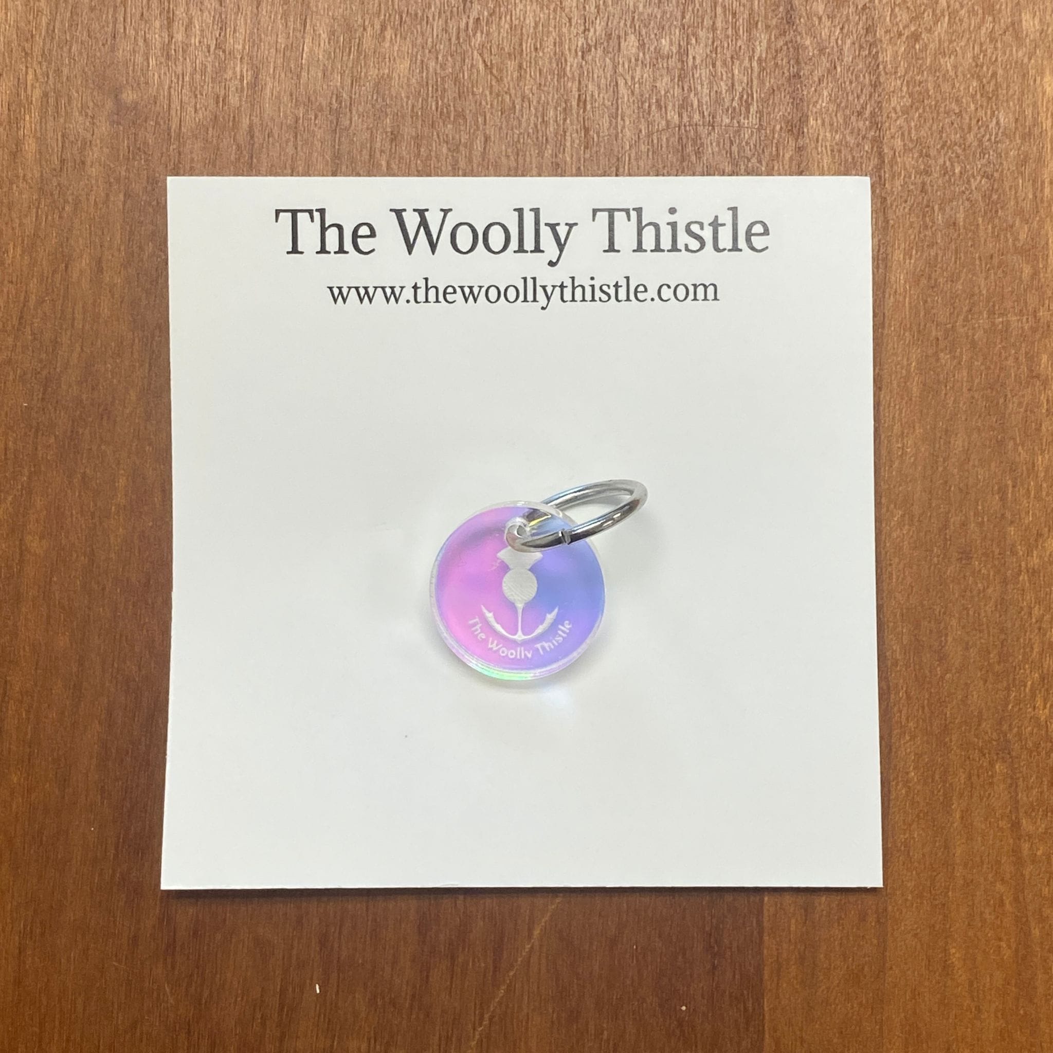 The Woolly Thistle Acrylic Stitch Marker
