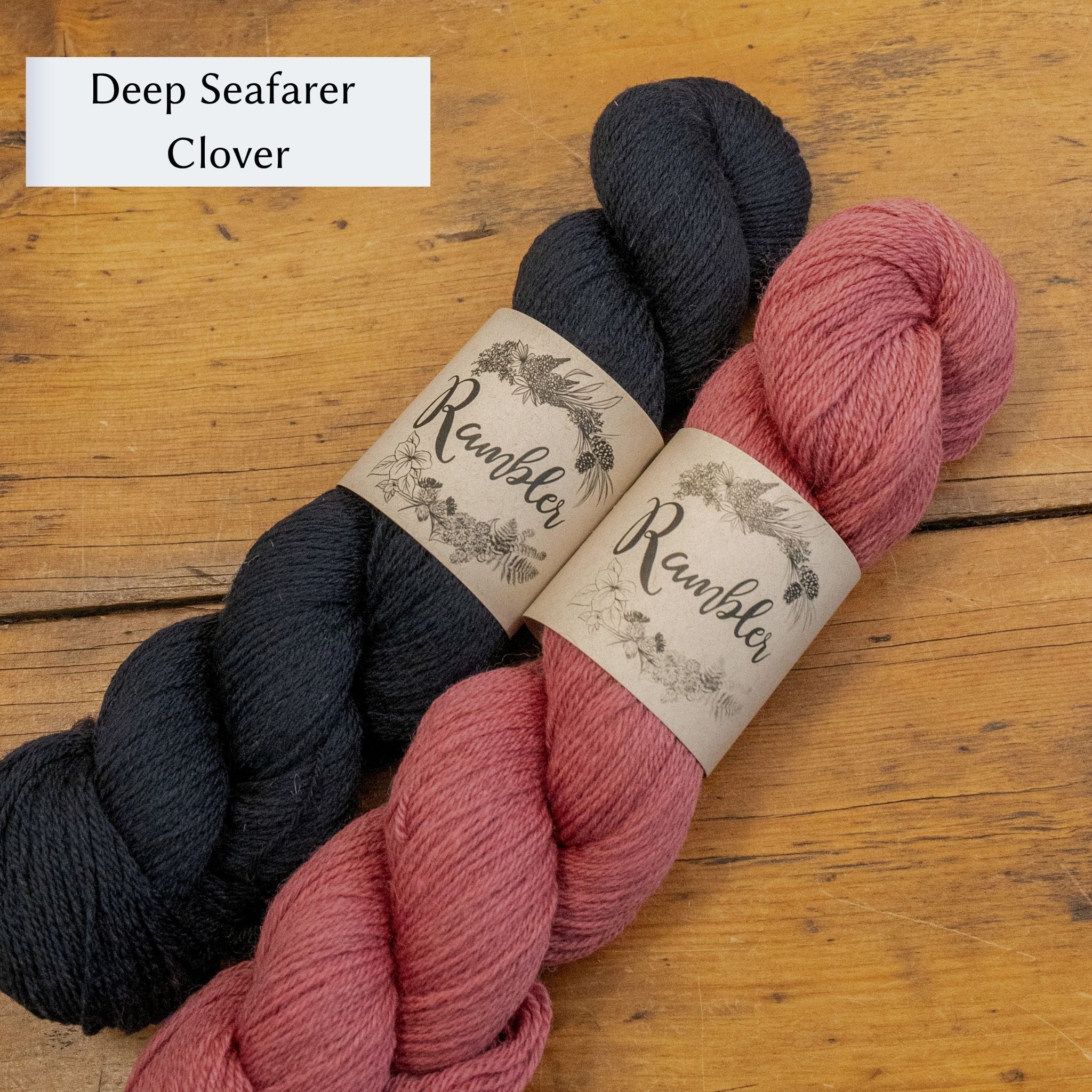 Hellebore Socks in Rambler by Jessica McDonald