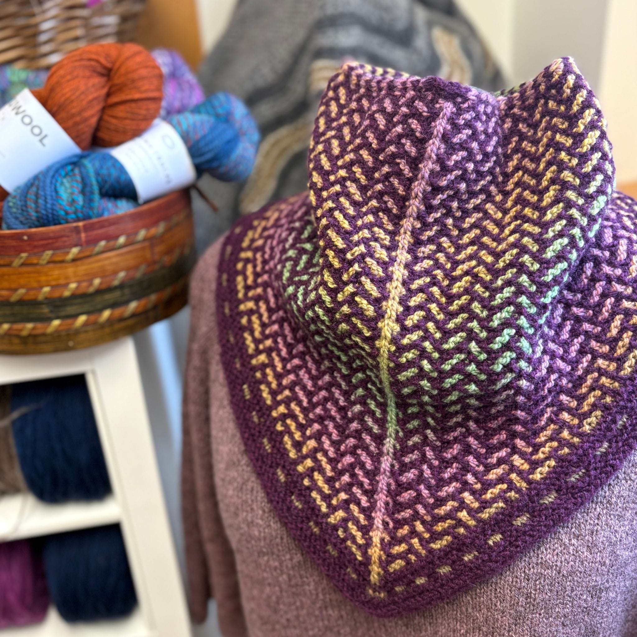 Destination Unknown Cowl by Cheryl Faust in Tukuwool DK and