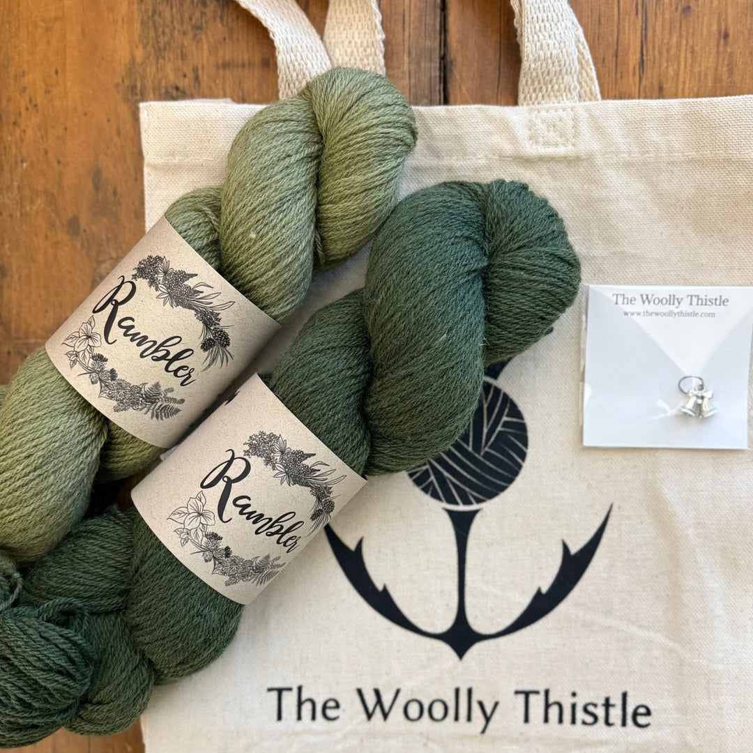 Burnside Socks Kit by Corinne Tomlinson in Rambler