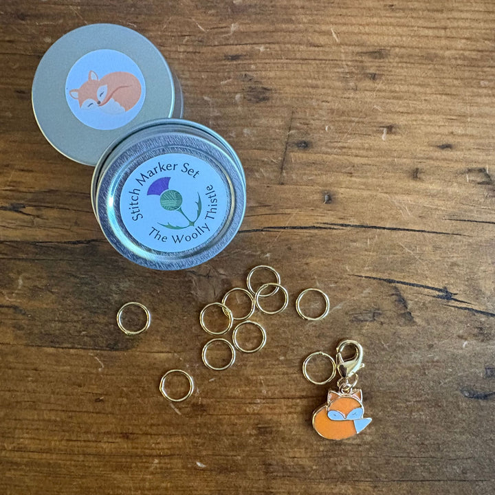 Fox Stitch Marker Set