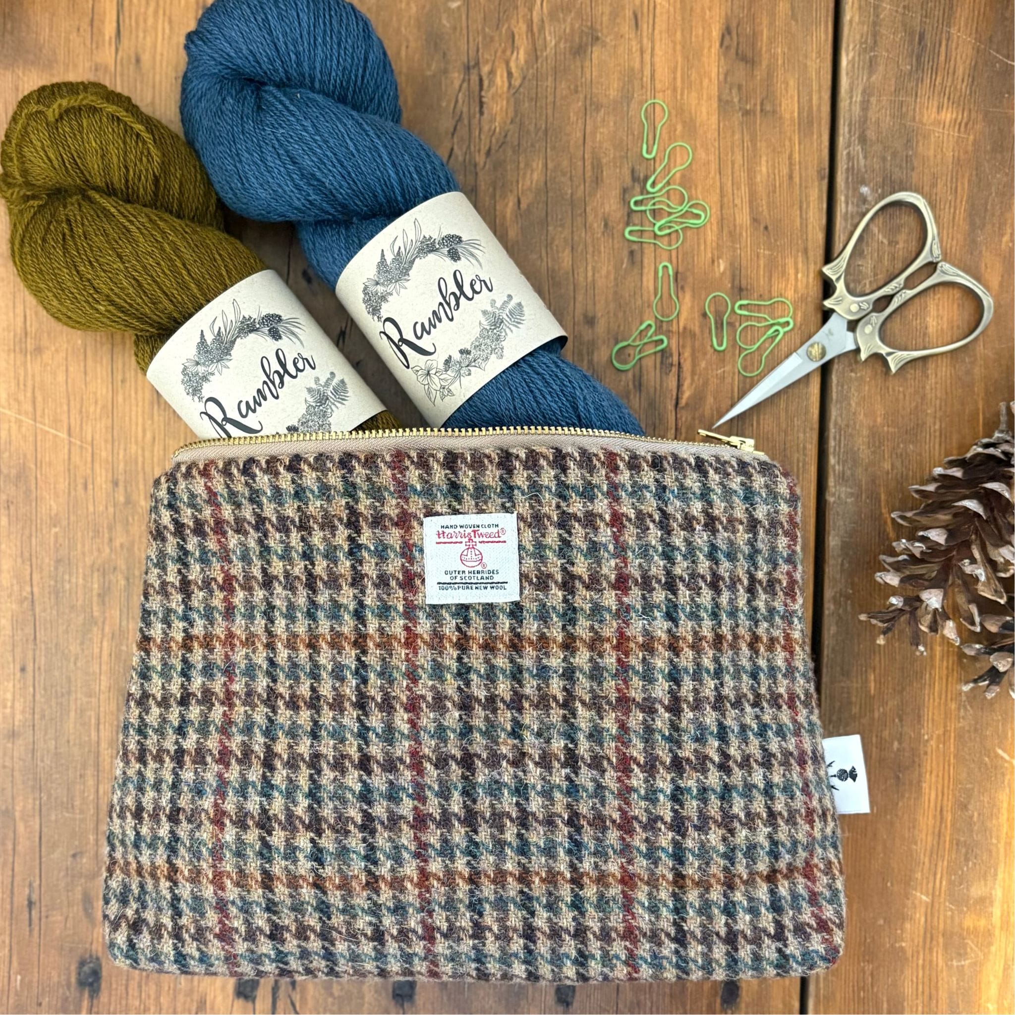 Harris Tweed Project Bag – The Woolly Thistle