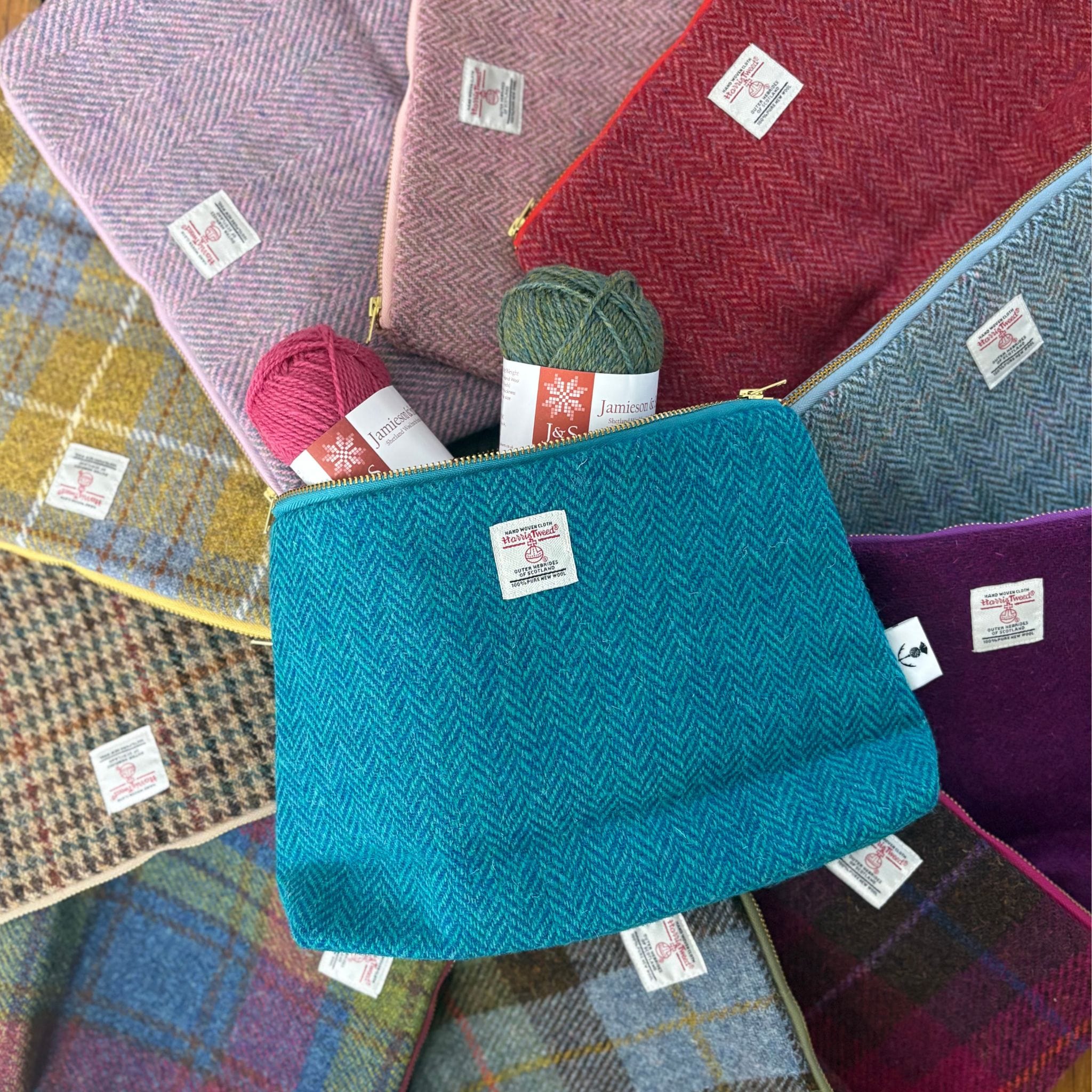 Harris Tweed Project Bag – The Woolly Thistle