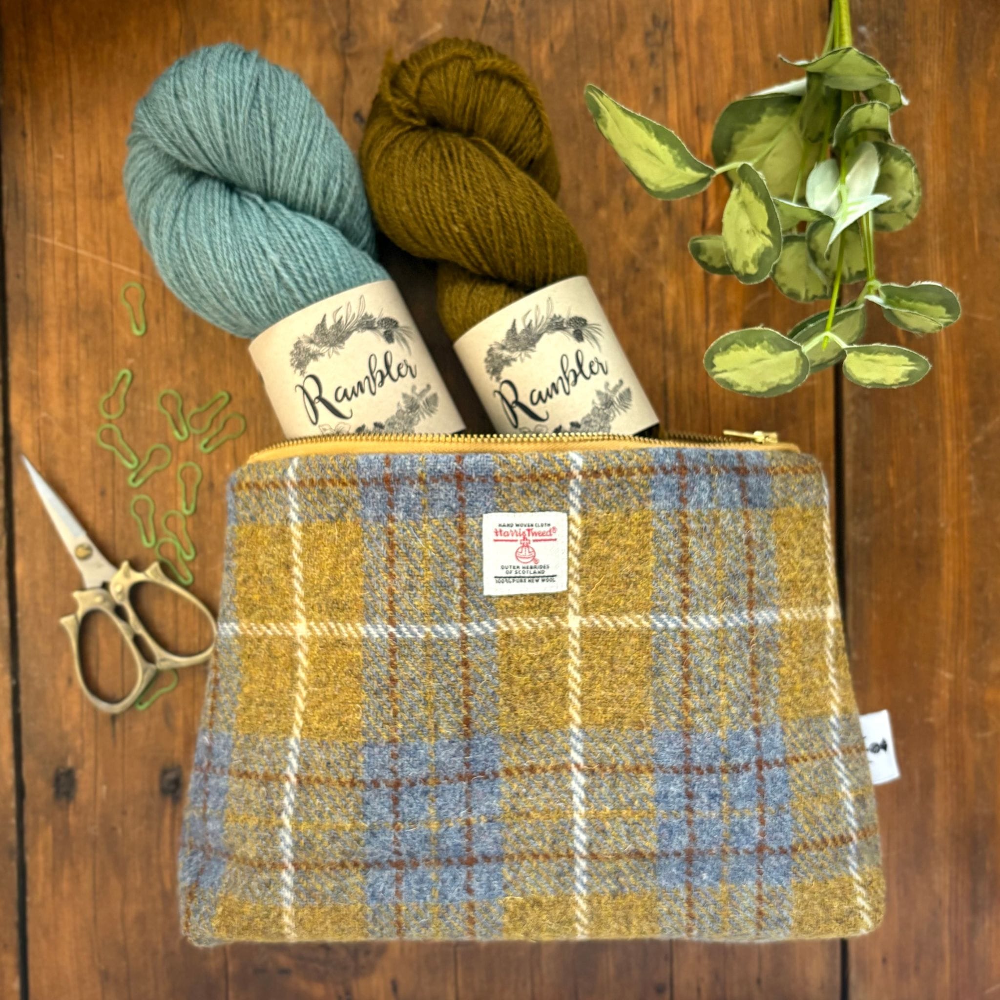 Harris Tweed Project Bag – The Woolly Thistle