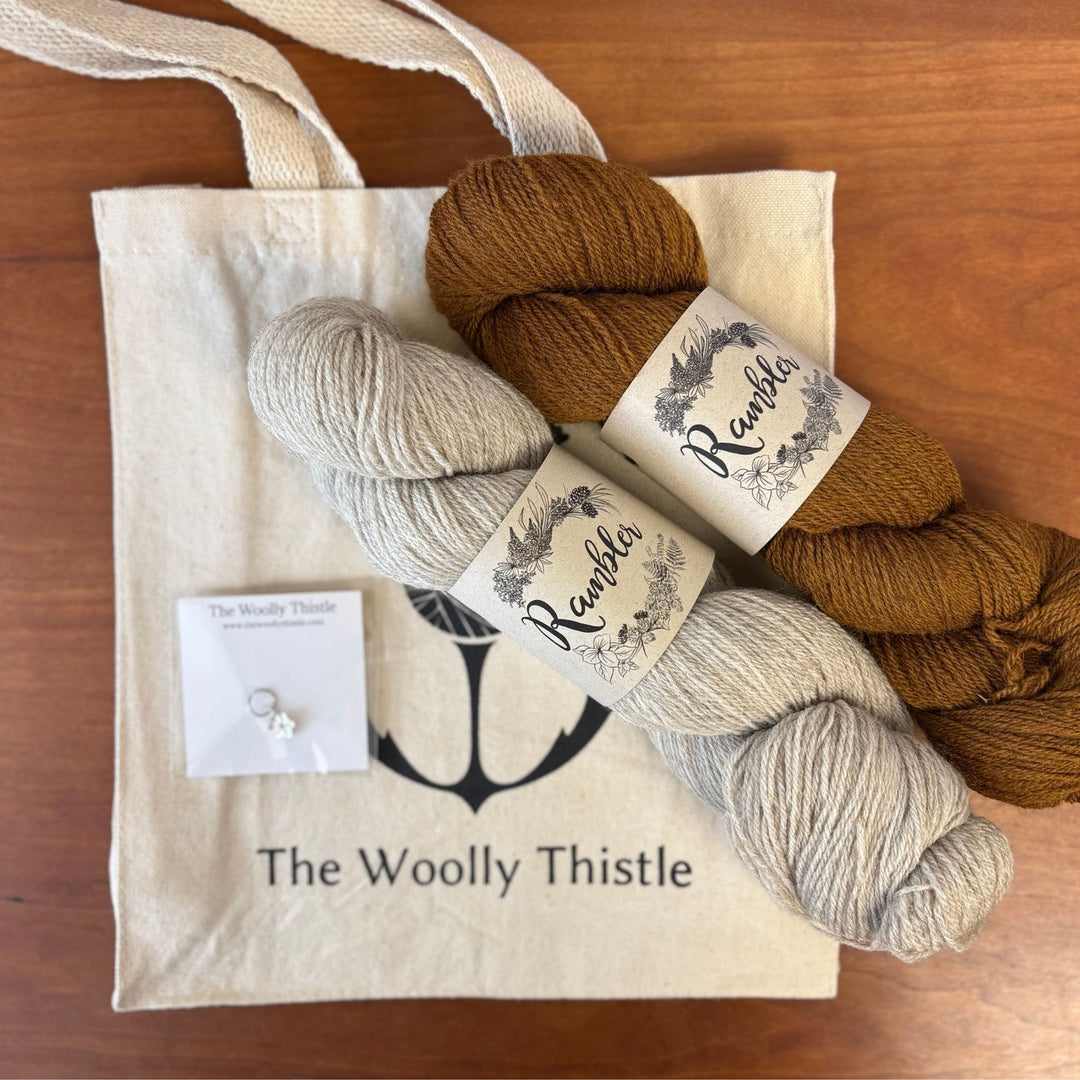 Hellebore Socks in Rambler by Jessica McDonald