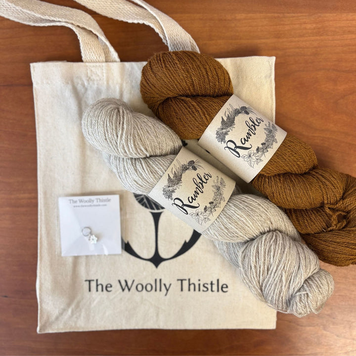 Hellebore Socks in Rambler by Jessica McDonald