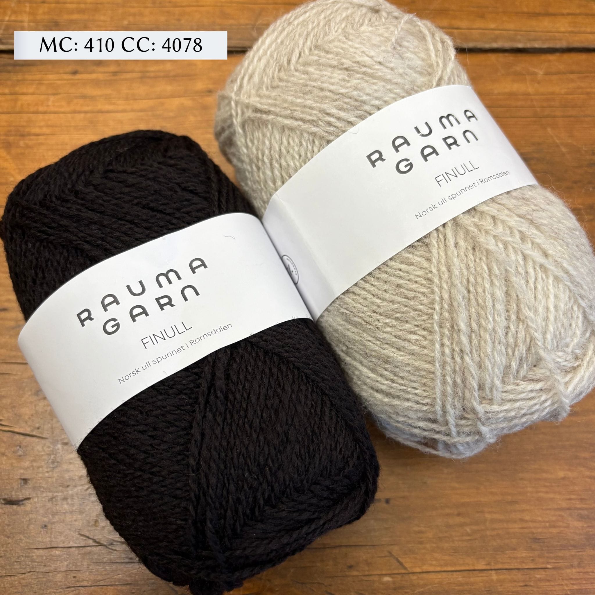 2-Color Tapestry Cowl Kit by Corinne Tomlinson in Rauma Finullgarn