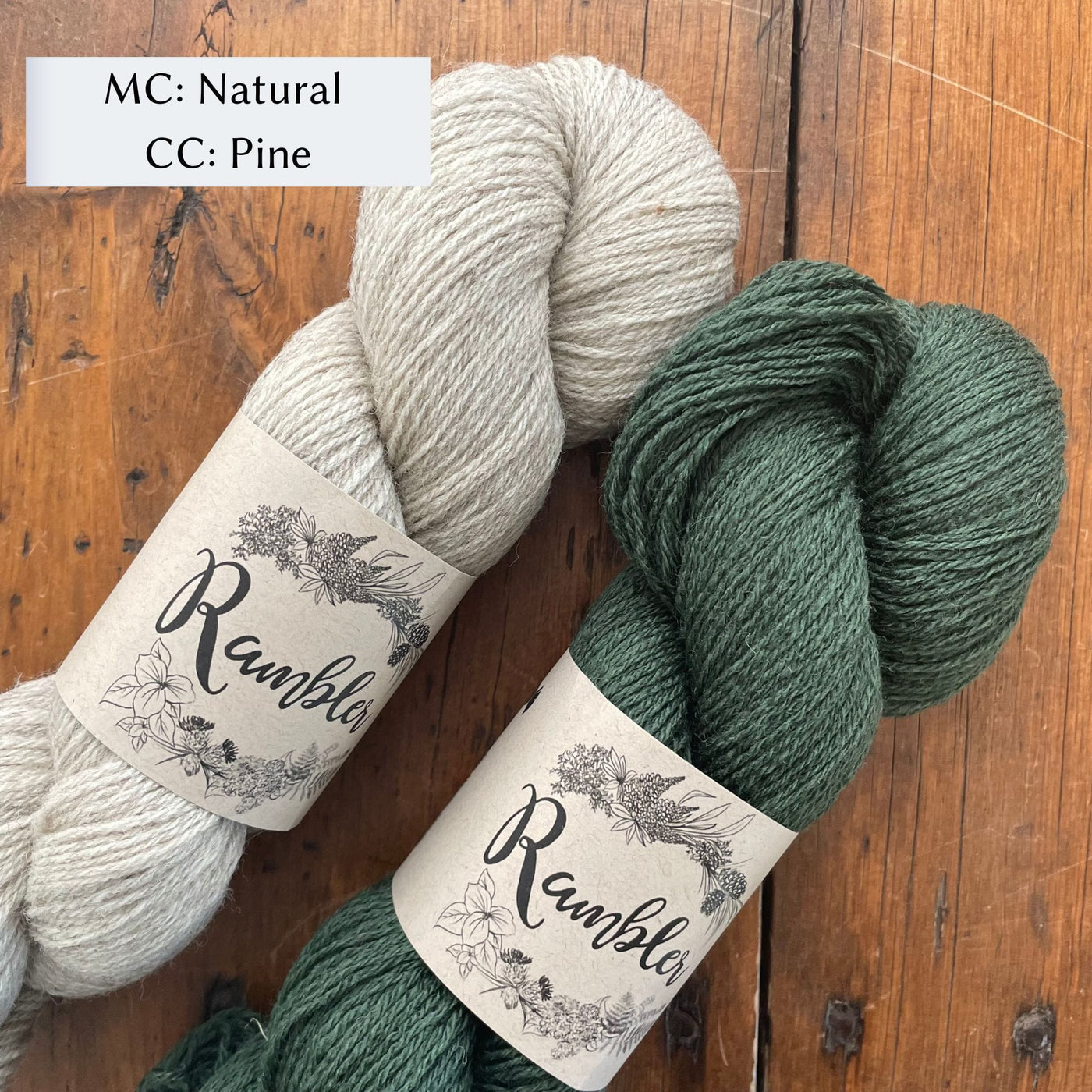 Forest Path Socks by Jessica McDonald in Rambler