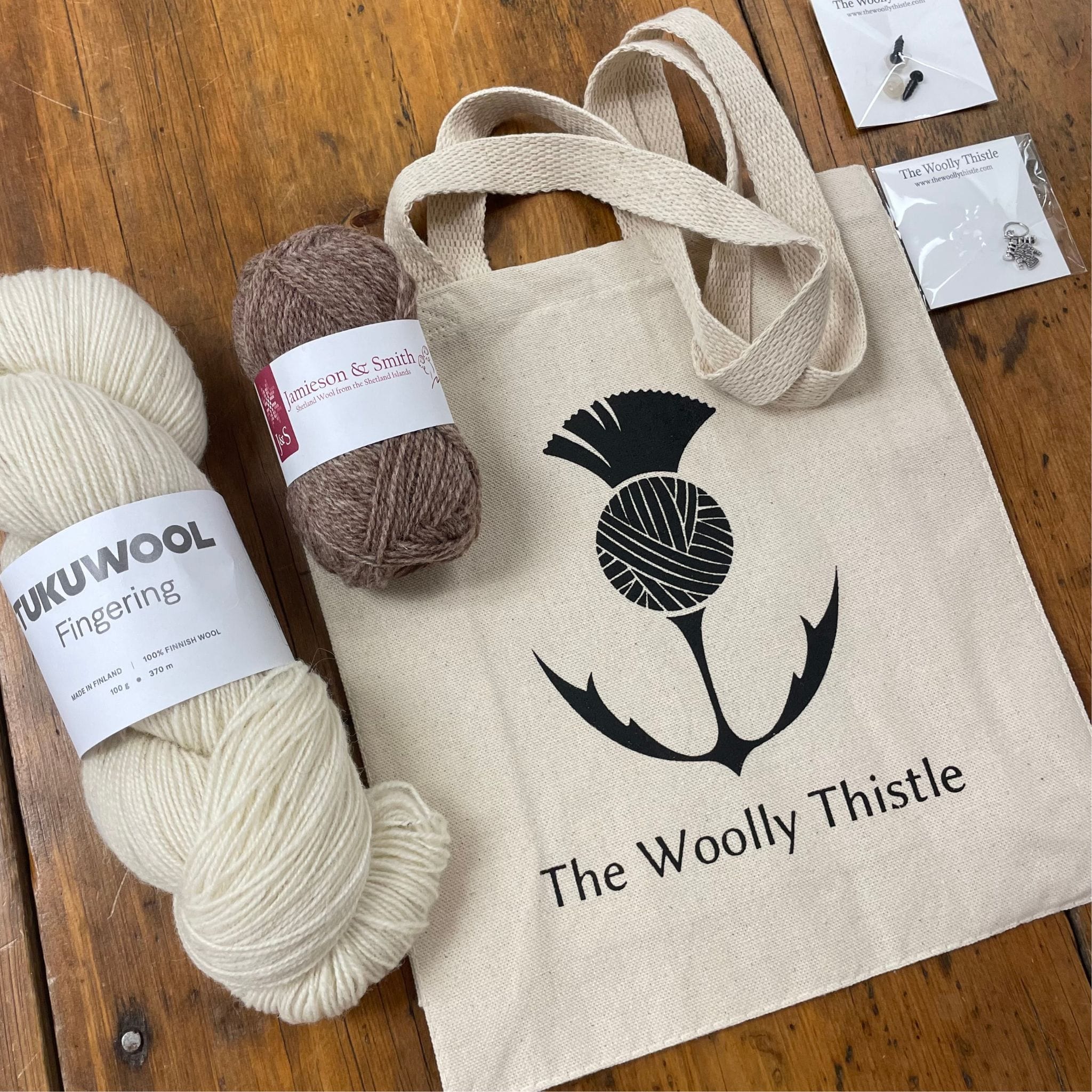 Mouche & Friends: Agi the Sheep Yarn Set – The Woolly Thistle