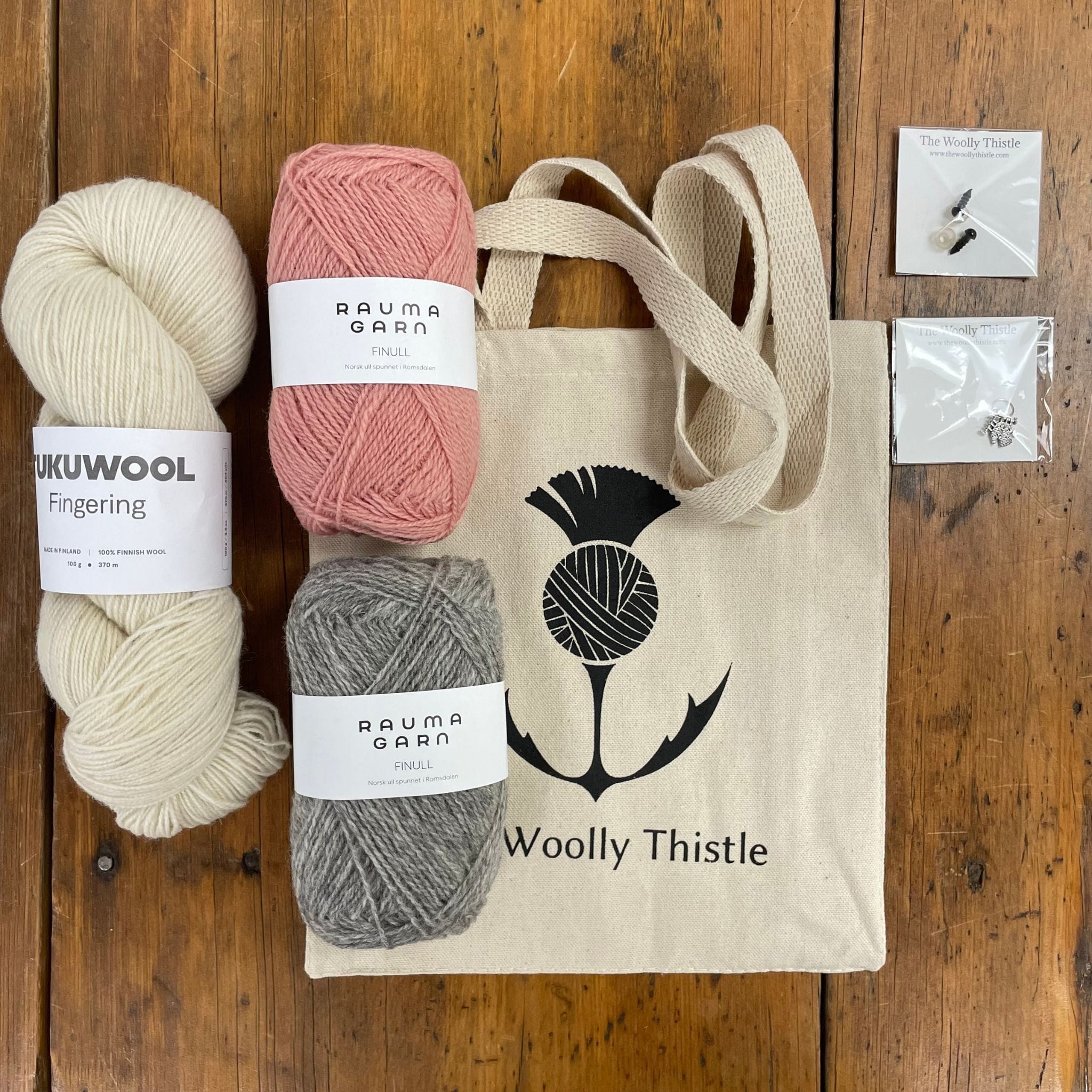 Mouche & Friends: Mouche the Bear Yarn Set – The Woolly Thistle
