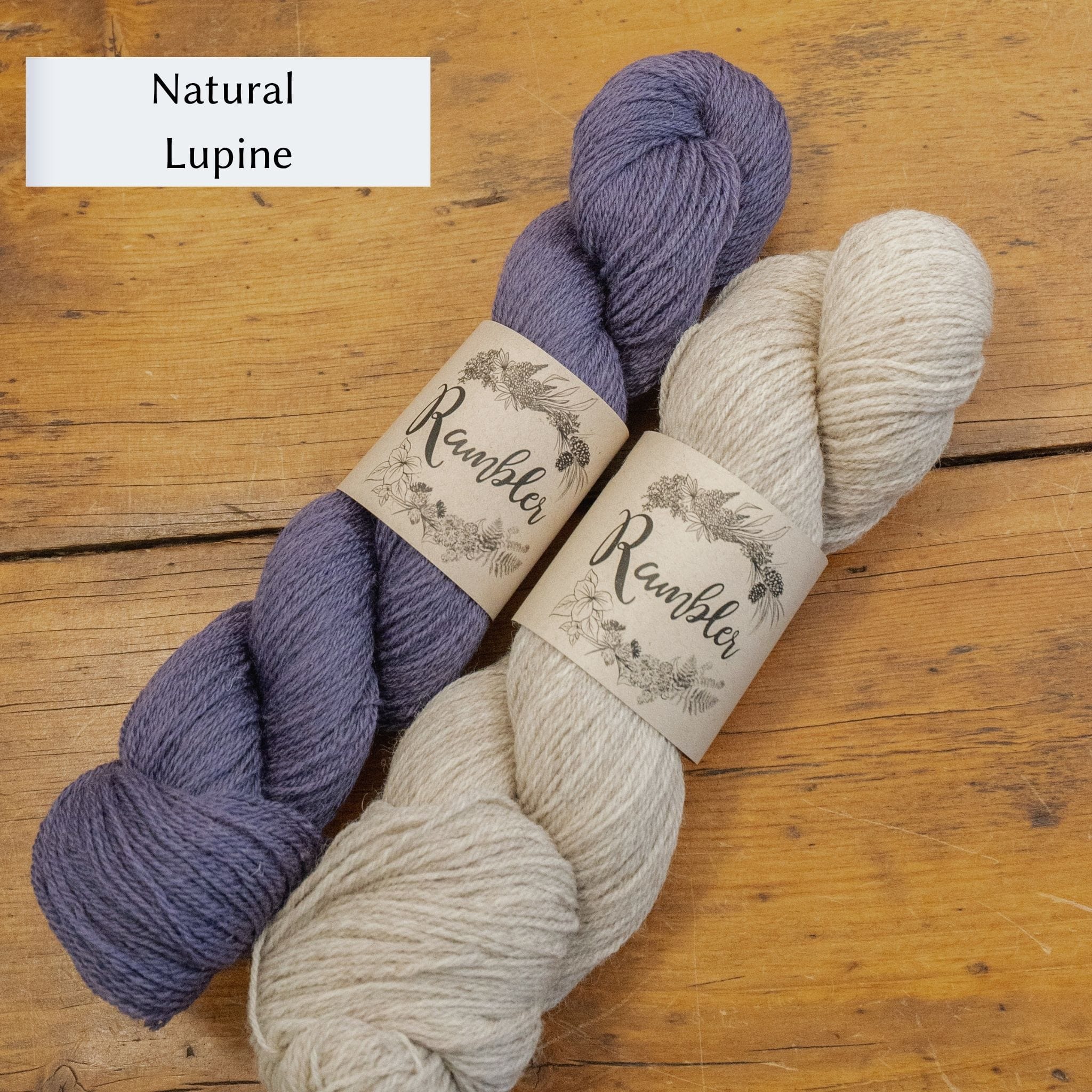Hellebore Socks in Rambler by Jessica McDonald
