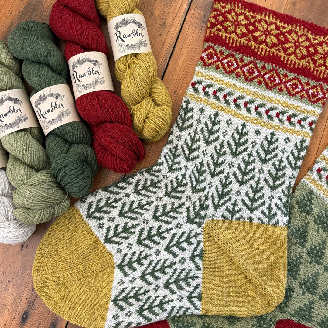 O Christmas Tree Stockings by Susan Mills in Rambler