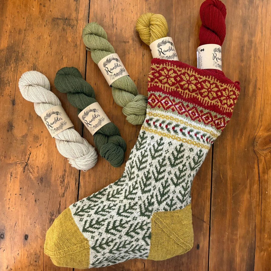 O Christmas Tree Stockings by Susan Mills in Rambler