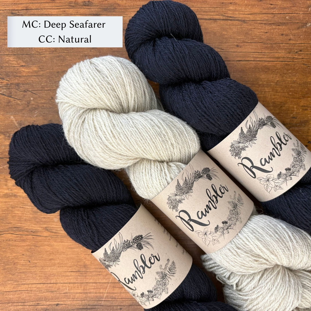 Recursion Sweater by Indigo Knits in Rambler