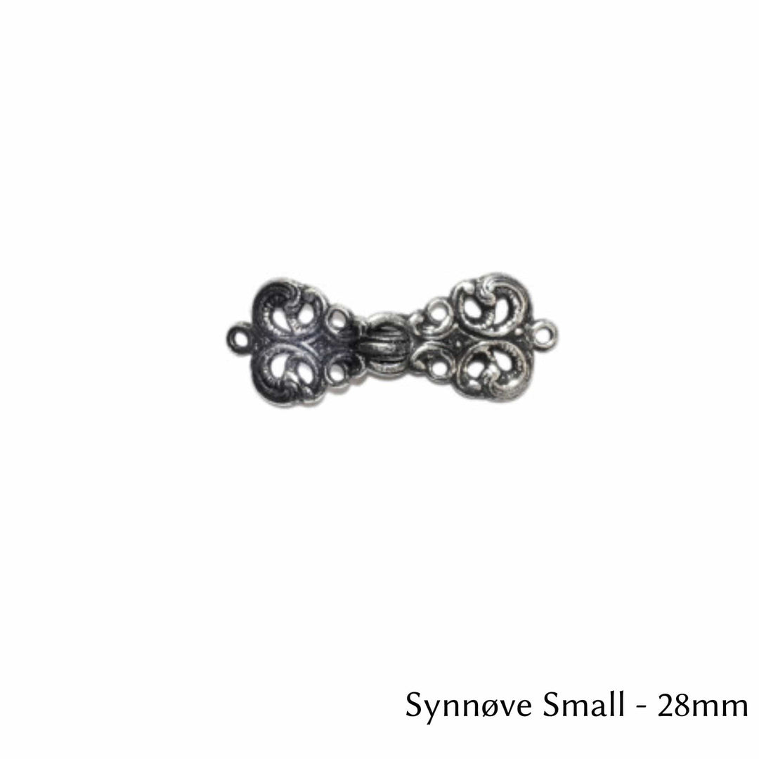 Norwegian Pewter Sweater Clasps