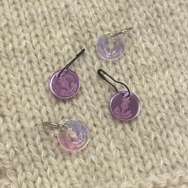The Woolly Thistle Acrylic Stitch Marker