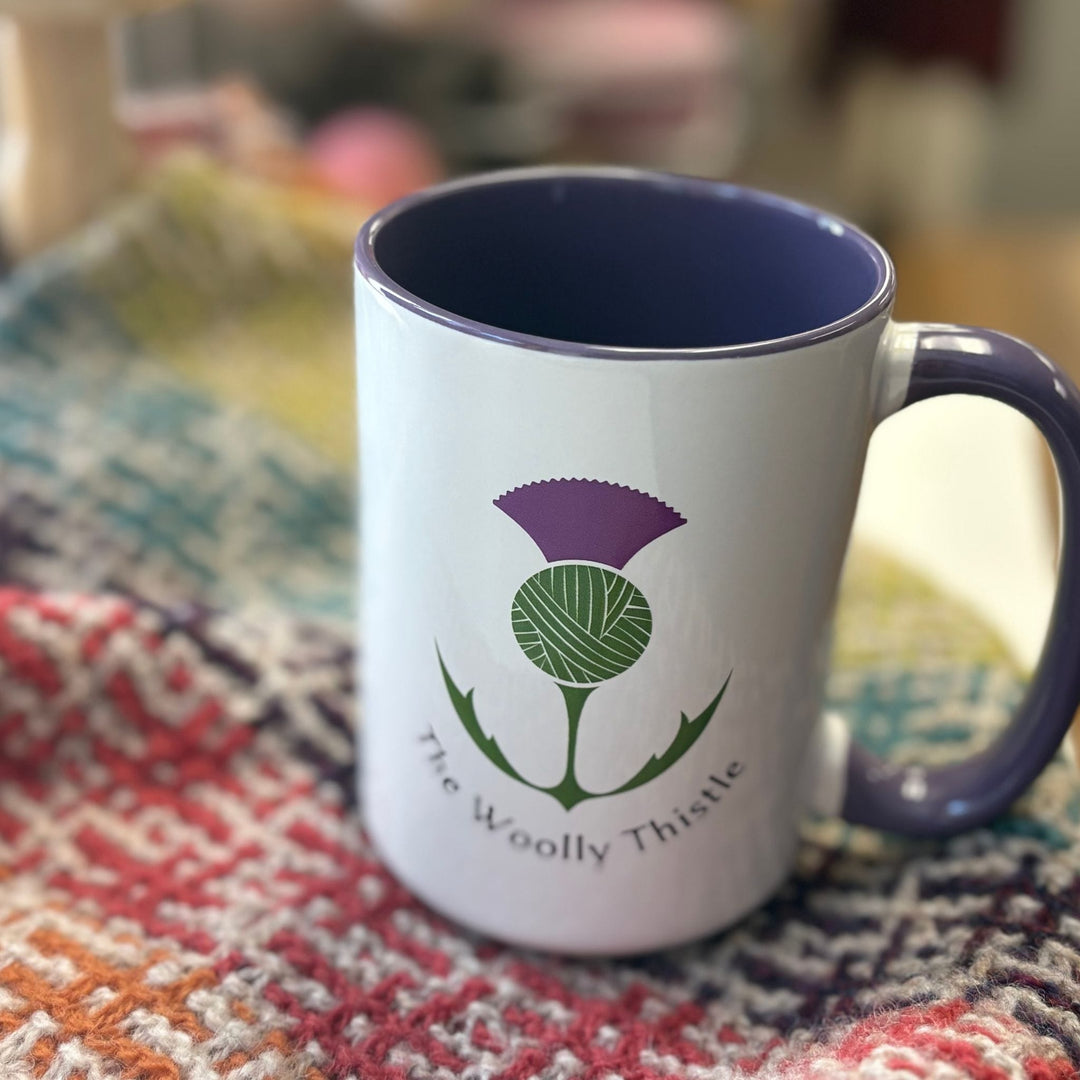The Woolly Thistle Coffee Mug