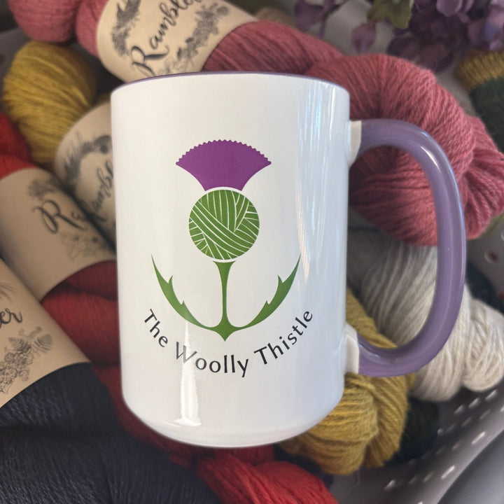The Woolly Thistle Coffee Mug