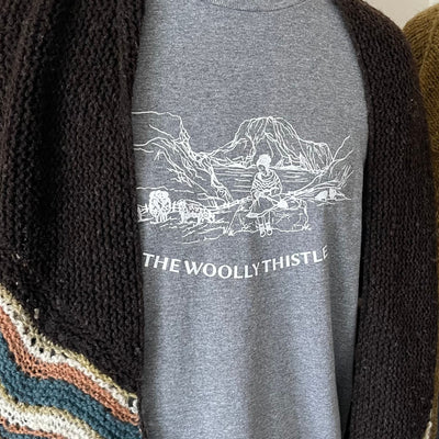 The Woolly Thistle T-Shirt - Fair Isle Joy