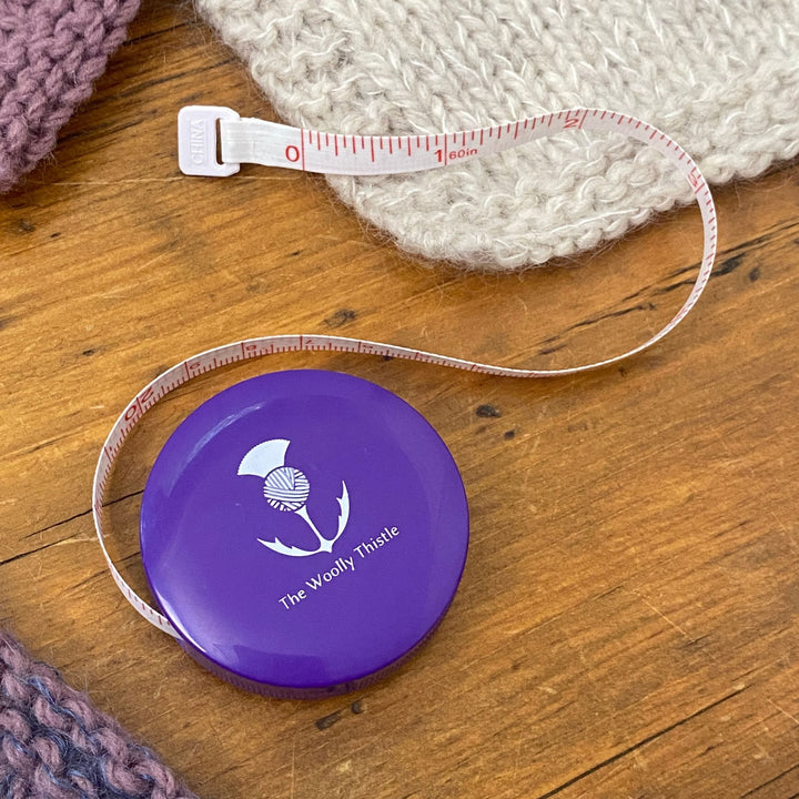 The Woolly Thistle Tape Measure